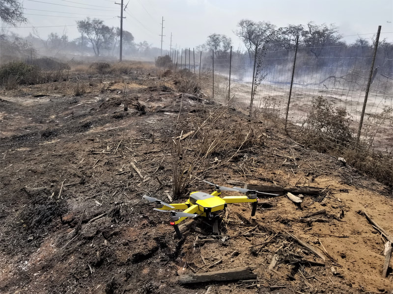 MAUI FIRE DRONE FOOTAGE